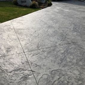 Decorative stamped concrete by London Concrete Sealing