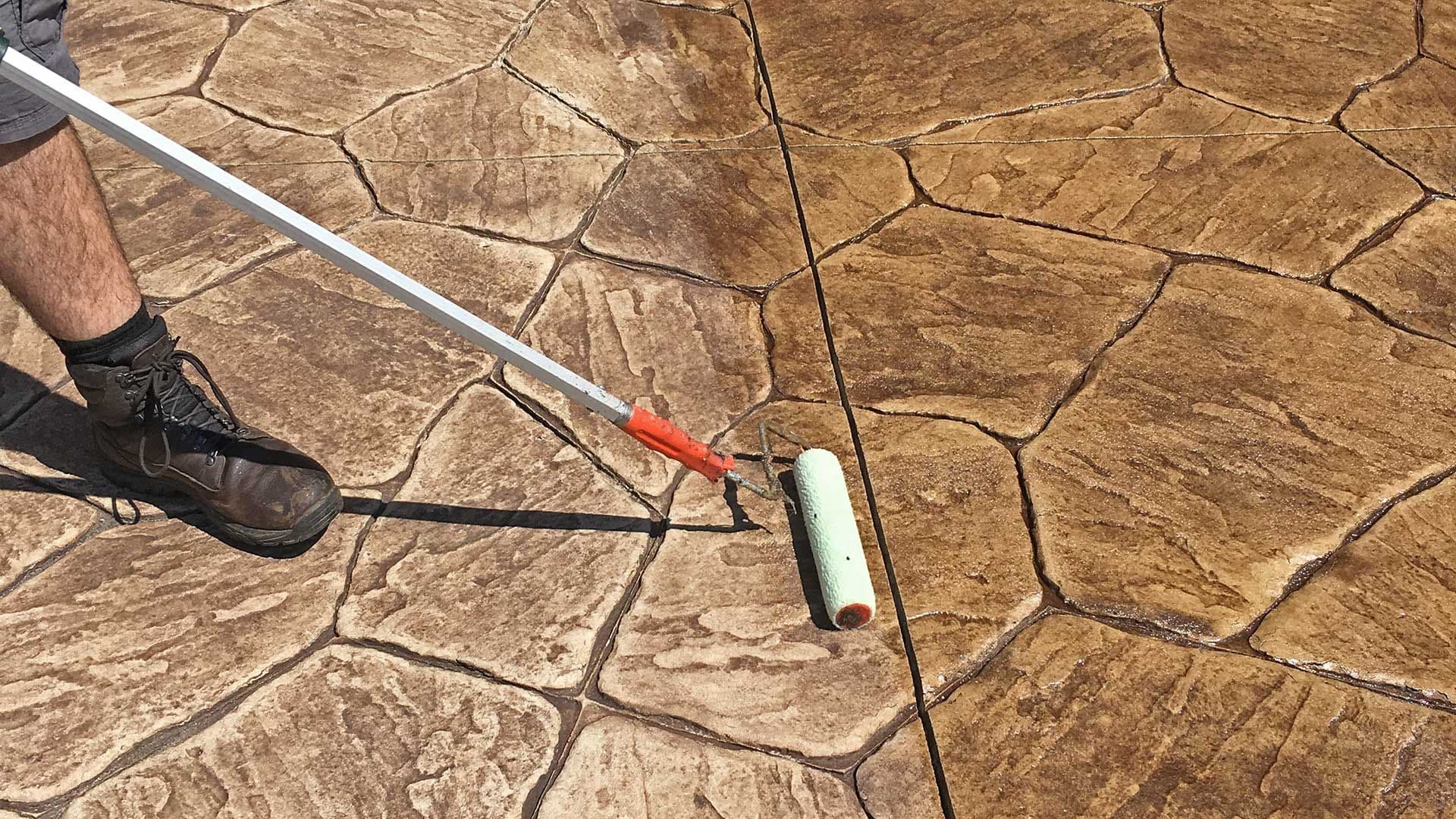 Stamped Concrete Sealing - concrete services in London, Ontario